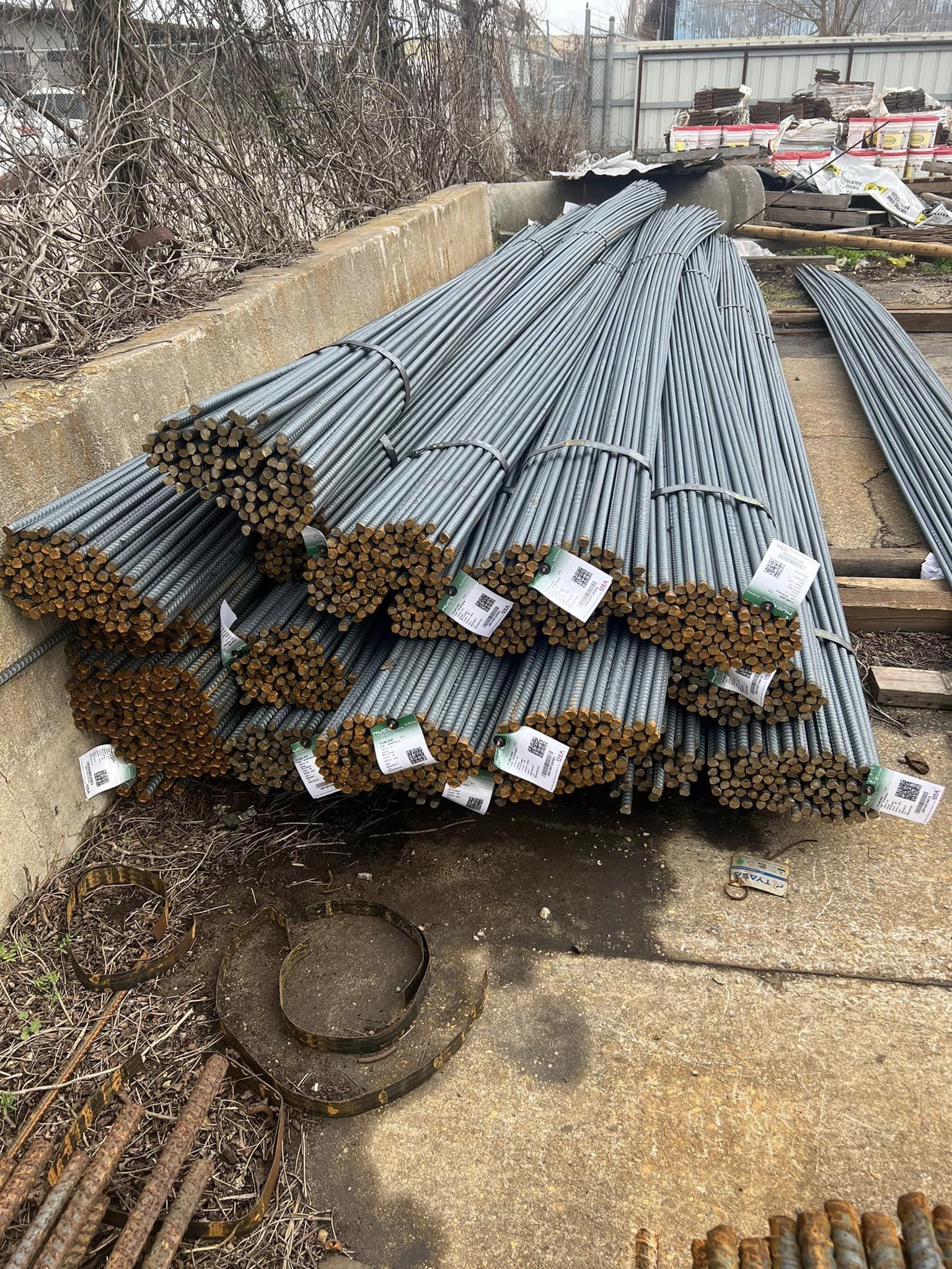 Rebar at Galvez Steel Supply